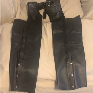 Women leather chaps